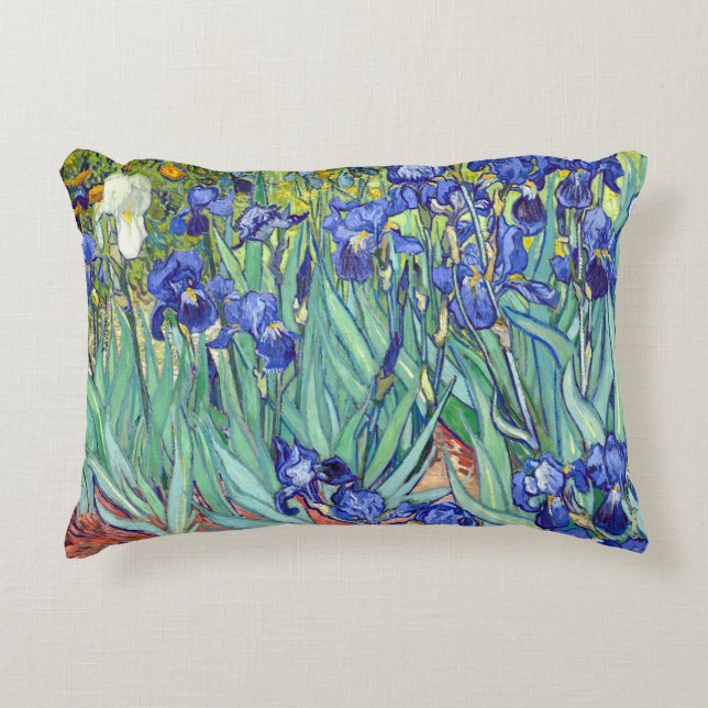 Coussins Décoratifs Vincent Van Gogh 1898 Irises (Devant)