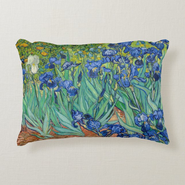 Coussins Décoratifs Vincent Van Gogh - Irises (Devant)