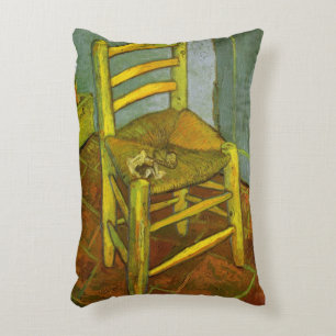 Coussins Décoratifs Vincent van Gogh - La chaise de Vincent avec sa pi