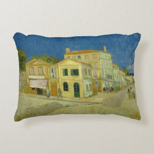Coussins Décoratifs Vincent van Gogh - La Maison Jaune (`La Rue')