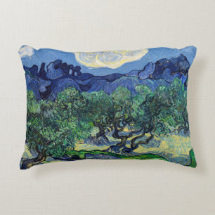 Coussins Décoratifs Vincent van Gogh - Oliviers avec les Alpilles