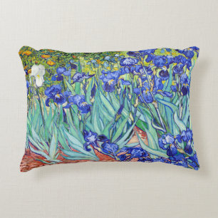 Coussins Décoratifs Vincent Van Gogh peignant les Iris