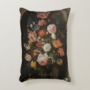 Coussins Décoratifs Vintage baroque, Fleur par Bosschaert, l'Aîné