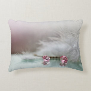 Coussins Décoratifs Vintage broche à coiffure, bijoux, plumes