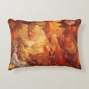 Coussins Décoratifs Vintage Fairy Tale The Captive Robin par Fitzgeral