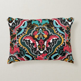 Coussins Décoratifs Vintage indien sans couture motif. Papier peint fl