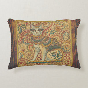 Coussins Décoratifs Vintage, Motif de Chat, Style Grèce Antique 