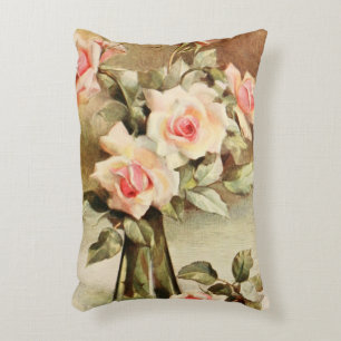 Coussins Décoratifs Vintage Saint Valentin Amour Romance Roses roses r