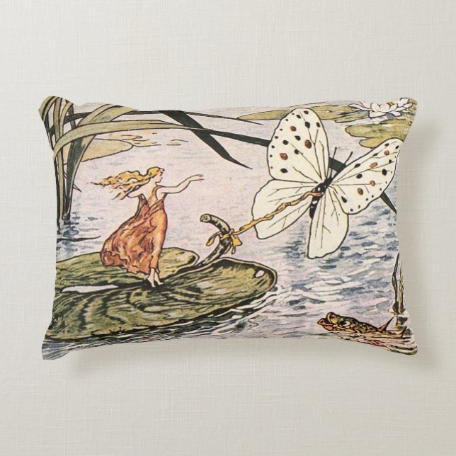 Coussins Décoratifs Vintage "Thumbelina" (Devant)