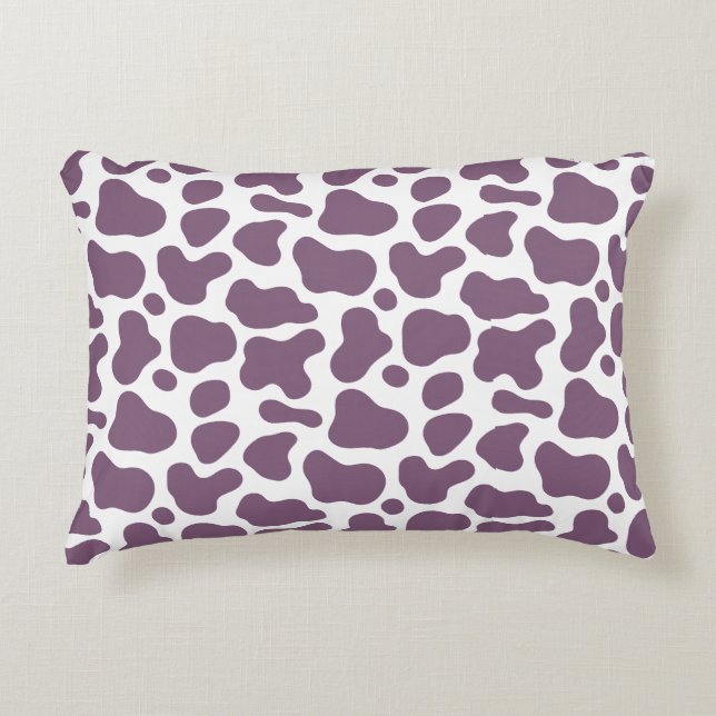 Coussins Décoratifs Violet Cow (Devant)