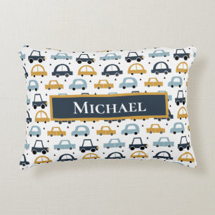 Coussins Décoratifs Voitures thématiques 3 personnalisées