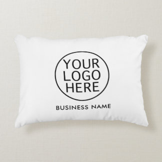 Coussins Décoratifs Votre logo d'entreprise Nom de l'entreprise Person