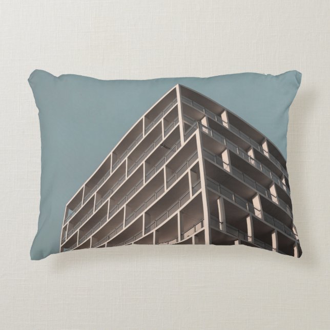 COUSSINS DÉCORATIFS VUE FONDAMENTALE DU BÂTIMENT À HAUTE AUGMENTATION (Devant)