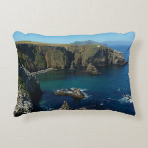 Coussins Décoratifs Vue panoramique de l'île d'Anacapa aux îles du dét