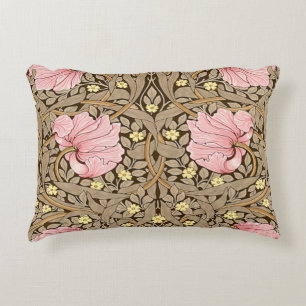 Coussins Décoratifs W Morris Pimpernel Motif en Pink & Sepia