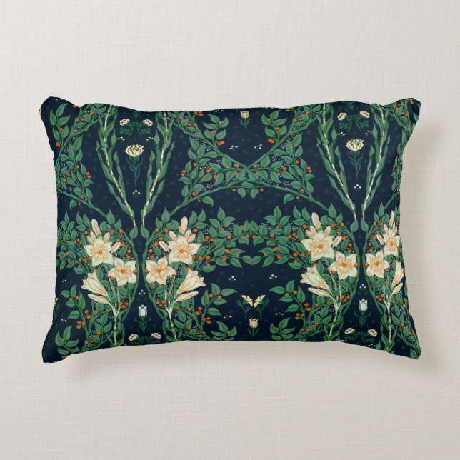 Coussins Décoratifs Walter Crane "Francesca" Botanique (Devant)
