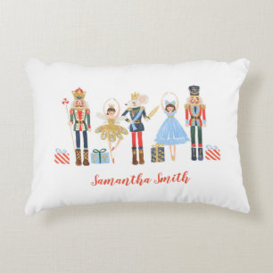 Coussins Décoratifs Watercolor Christmas Nutcracker Pilote