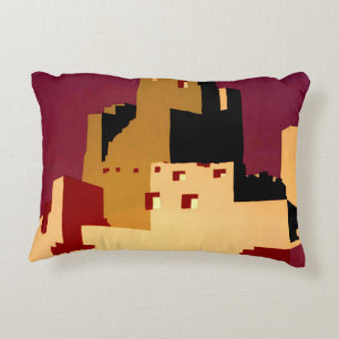 Coussins Décoratifs Western Southwest Pueblo WPA National