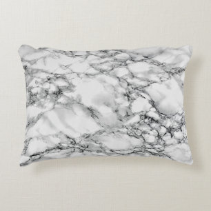 Coussins Décoratifs White Marble Stone Pillow