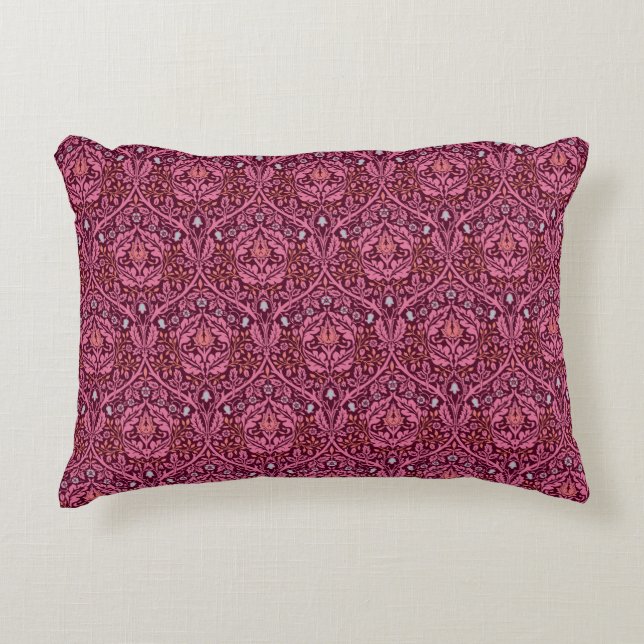 Coussins Décoratifs William Morris Golden Bough in Plum (Devant)