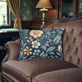 Coussins Décoratifs William Morris Inspired Botanical Style Pattern