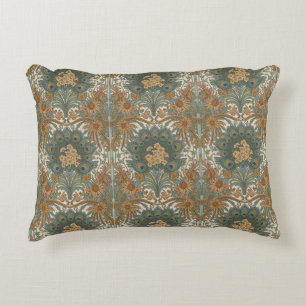 Coussins Décoratifs William Morris Le Paon Art Nouveau Vintage