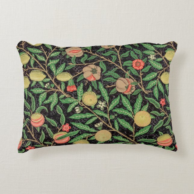 Coussins Décoratifs William Morris - Motif de fruits (Devant)