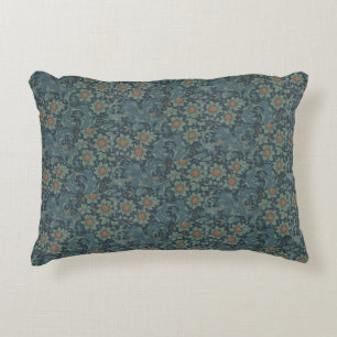 Coussins Décoratifs William Morris Vintage Floral Green Blue Orchard