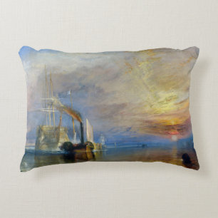 Coussins Décoratifs William Turner - Le Temeraire en remorque