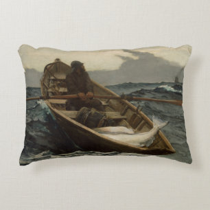 Coussins Décoratifs Winslow Homer - L'avertissement de brouillard