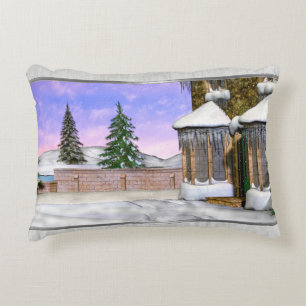 Coussins Décoratifs Winter Wonderland Folk Art