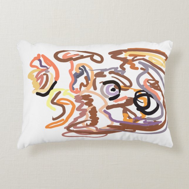 Coussins Décoratifs Wolf Automne gratuit (Devant)