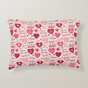 Coussins Décoratifs XOXO et toujours mienne Saint-Valentin