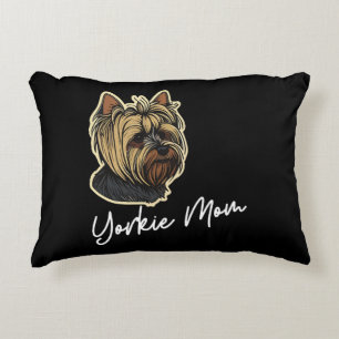 Coussins Décoratifs Yorkie Maman