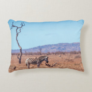 Coussins Décoratifs Zèbre des plaines dans le parc national de Kruger,
