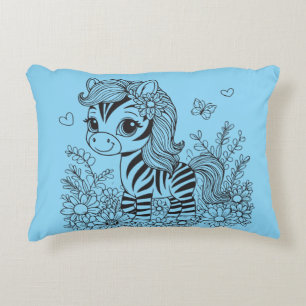 Coussins Décoratifs Zèbre fantaisiste
