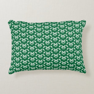 Coussins Décoratifs Zigzag floral vert