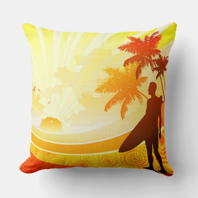 Coussins des options de couleurs de surf 7 (Recto)