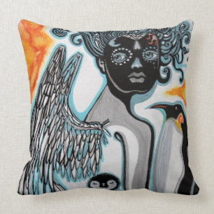 Coussins d'imaginaire de crâne de sucre