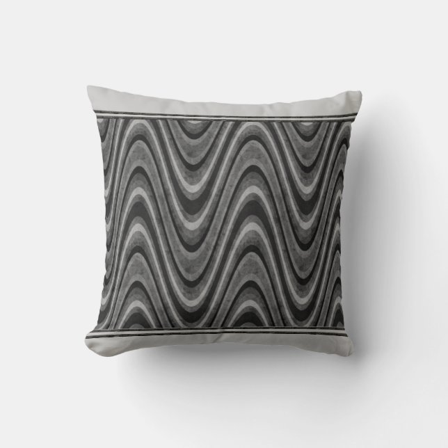 Coussins du MoJo américain des vagues rétro (Recto)