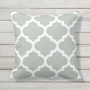 Coussins extérieurs de Quatrefoil de Marocain de