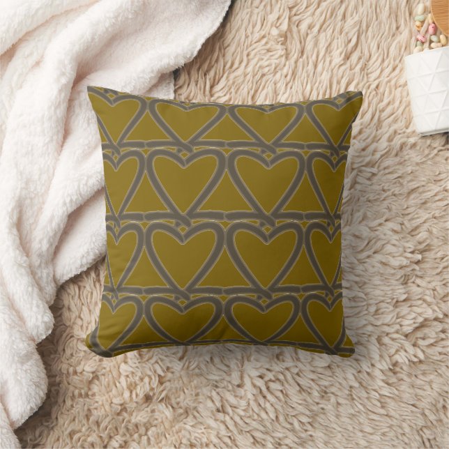 Coussins Hearts Throw (Couverture)