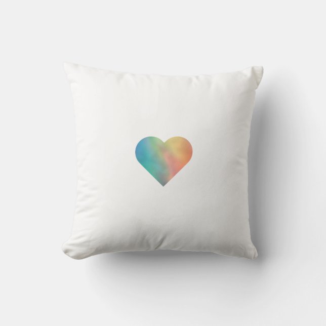 Coussins jetables à coeur blanc Simpl (Recto)