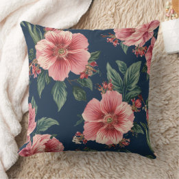 Coussins jetables à motif floral