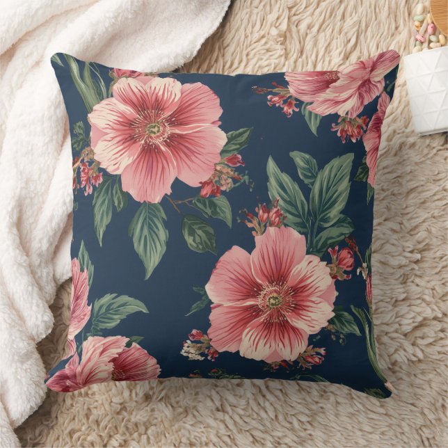 Coussins jetables à motif floral (Couverture)
