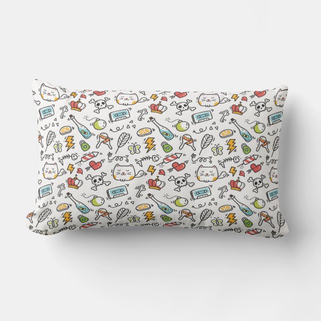 Coussins jetables à motif mignon Kawaii (Recto)