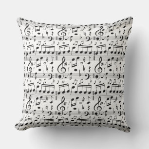 coussins jetables motif musical