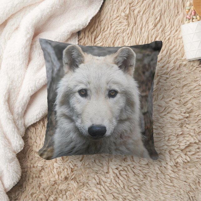 COUSSINS JETÉ BLANC LOUP (Couverture)