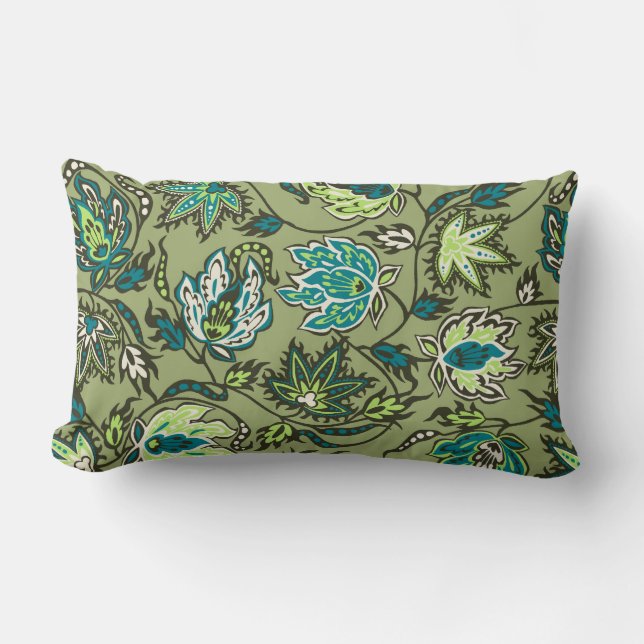 Coussins lombaires Protea Batik Tropical Flower (Recto)