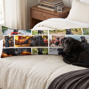 Coussins Longs 12 Collage de photographies Cadeau de photo person